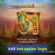 668 bet casino login